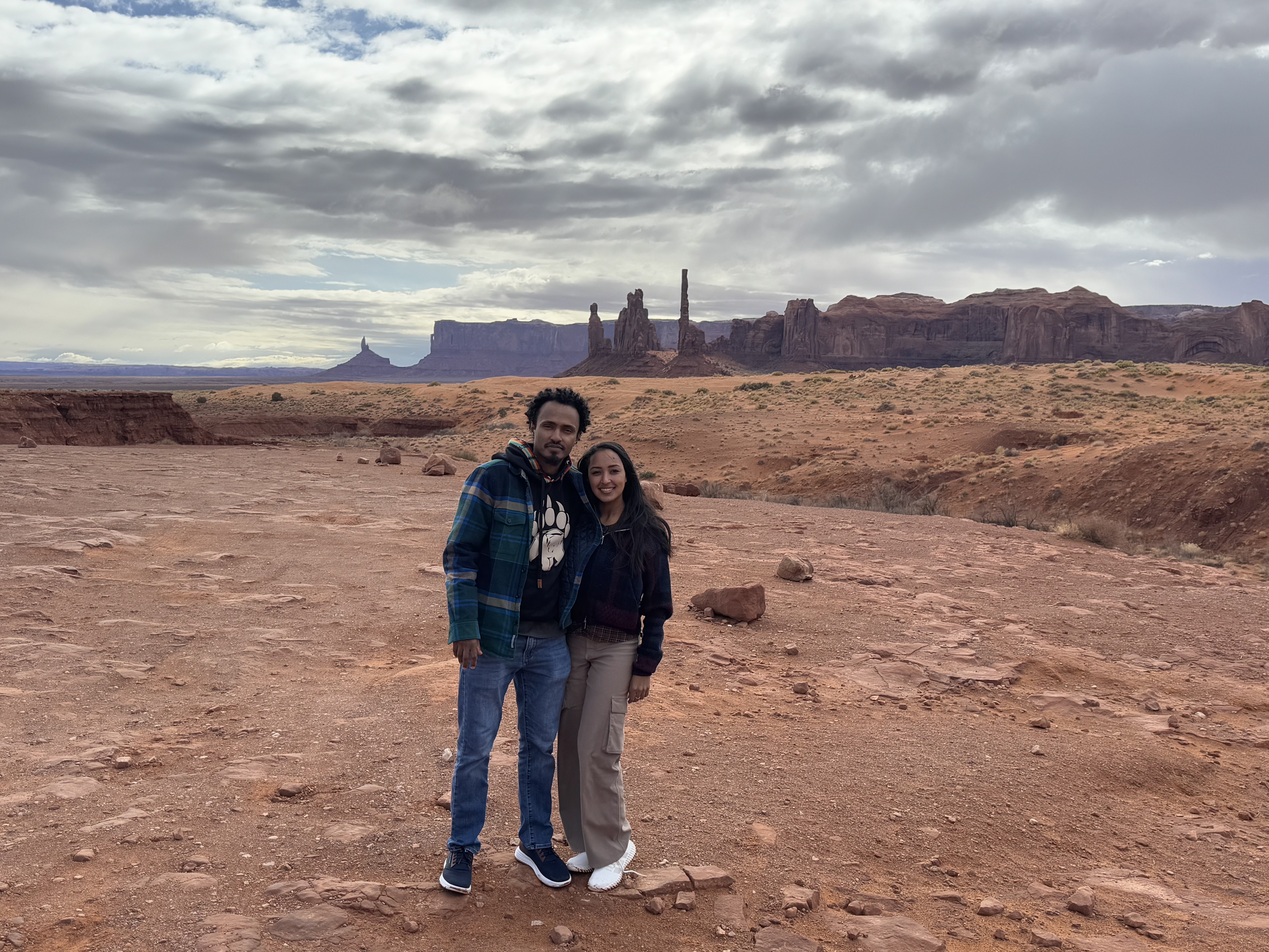 Henok and Elshu in Arizona