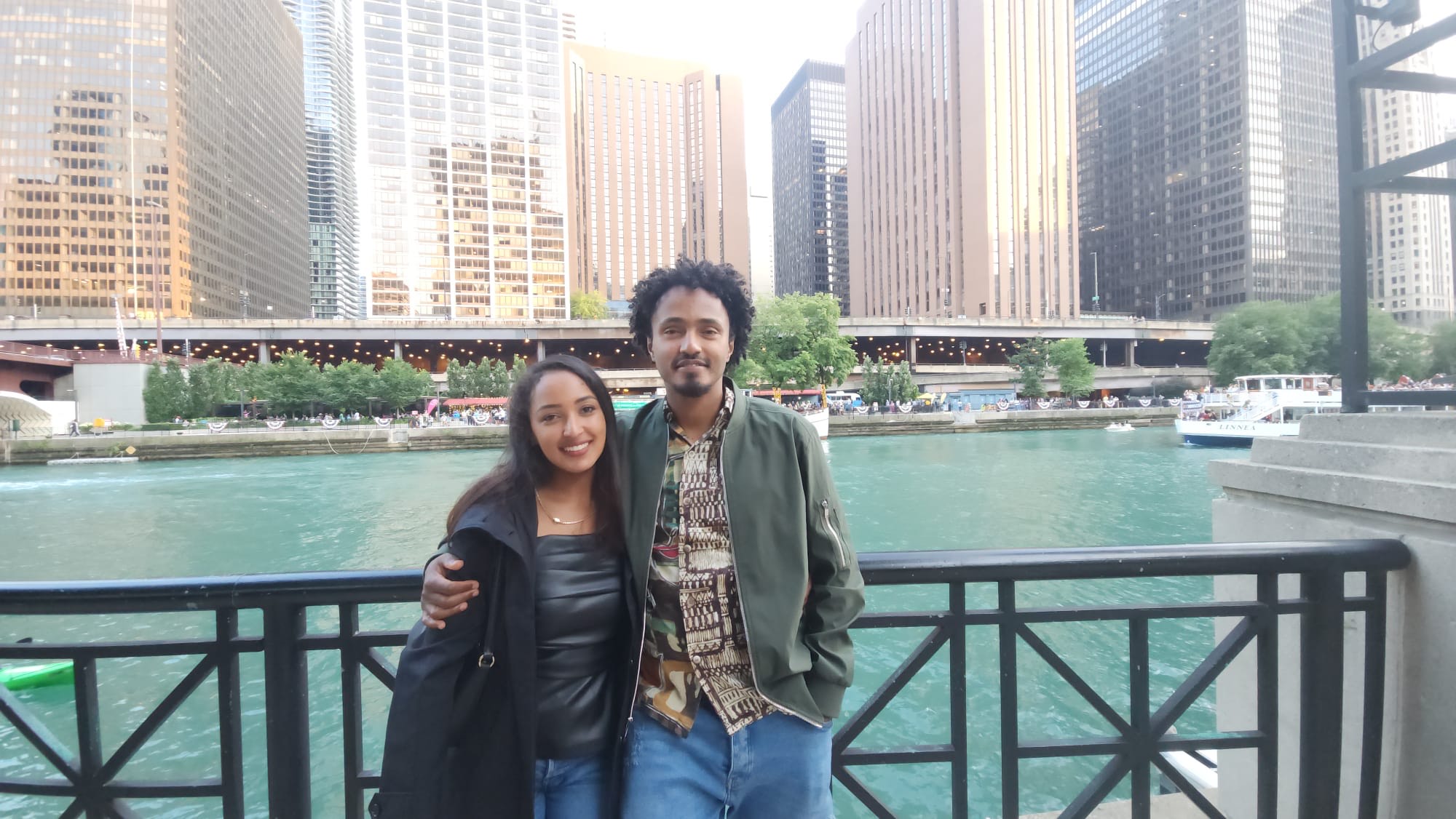 Henok and Elshu in Chicago